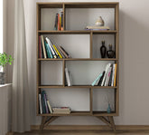 BiblioNordique étagère élégante 90x145 design nordique pour salon moderne